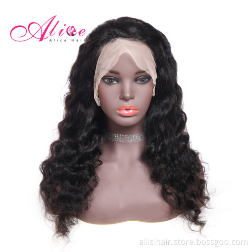 Hot Sale Cuticle Aligned Virgin Human Hair Lace Front Wig Human Hair Lace Front Brazilian Human Hair Extension Vendors